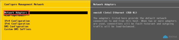 Installation / Configuration ESXi 8
